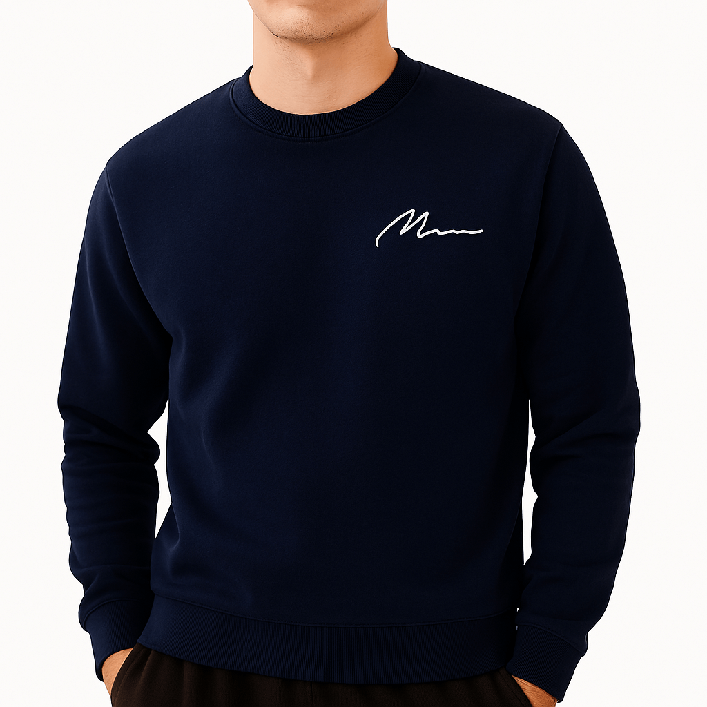 LUXEOUTFIT | Sweatshirt mit Fleecefutter 3