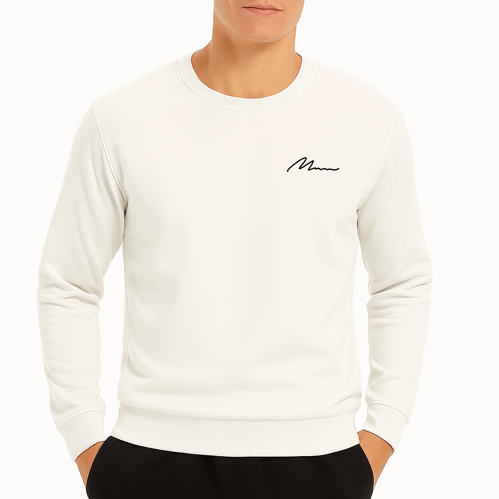 LUXEOUTFIT | Sweatshirt mit Fleecefutter 4