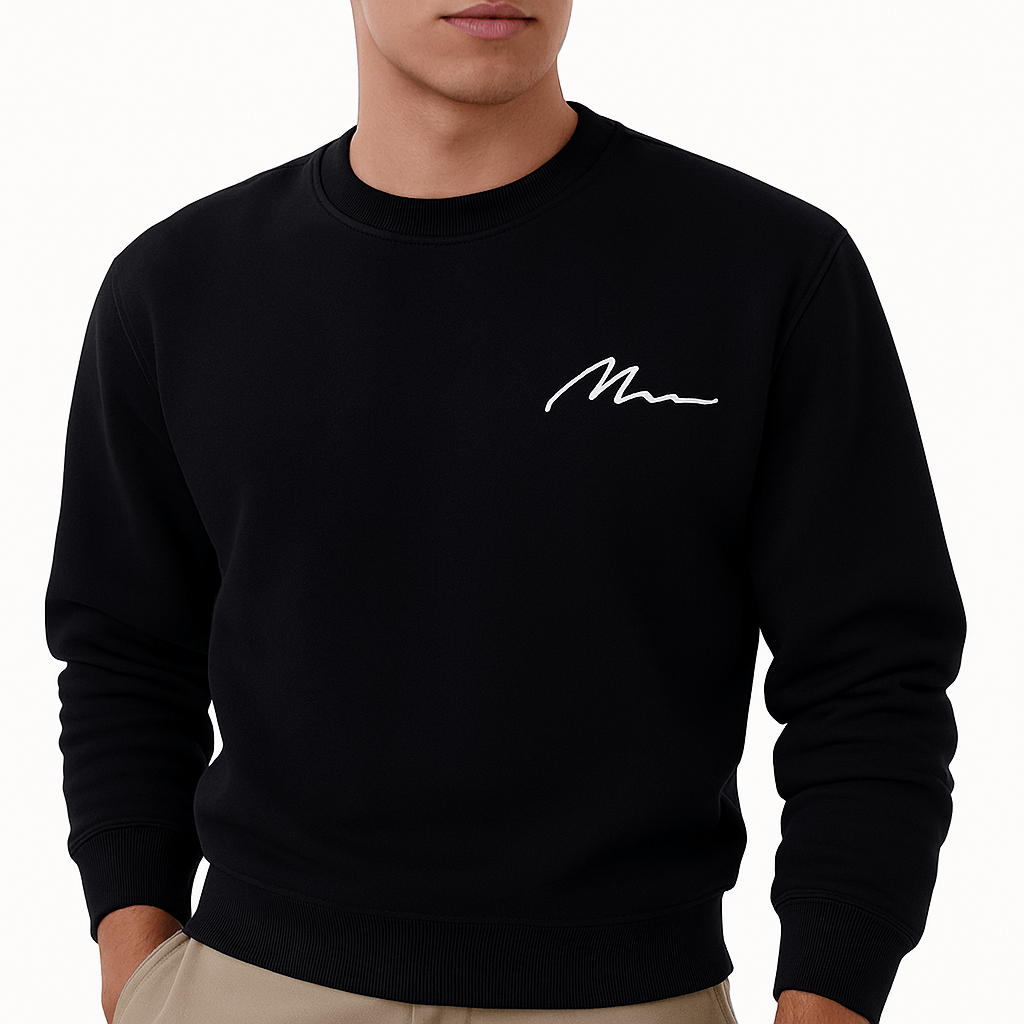 LUXEOUTFIT | Sweatshirt mit Fleecefutter 5