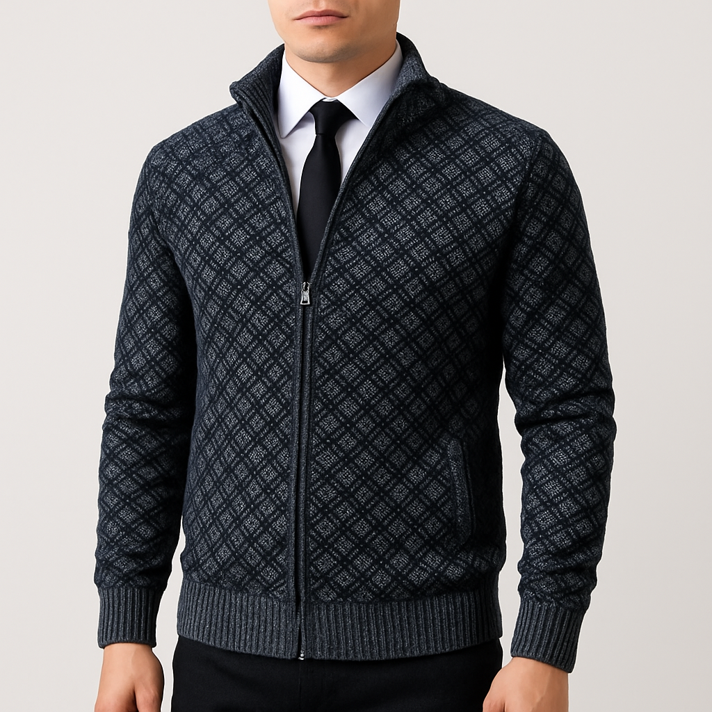 LUXEOUTFIT | Taillierter Strickcardigan 1