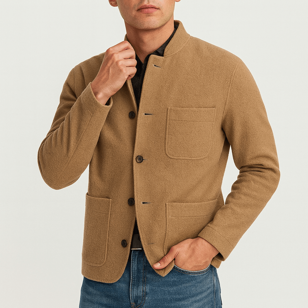 LUXEOUTFIT | Thermo-Cardigan mit mehreren Taschen 4