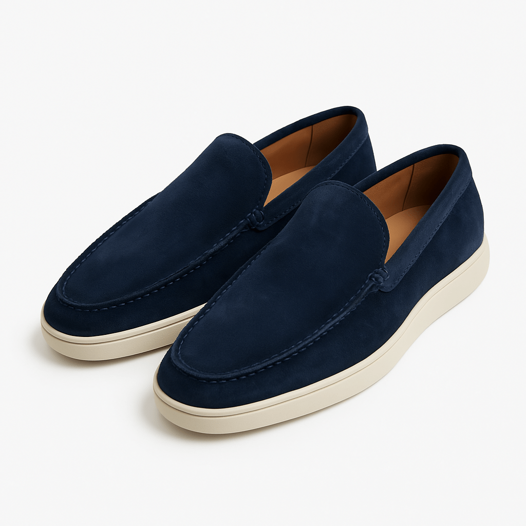 LUXEOUTFIT | Urbane Wildleder-Loafer mit Profil 0