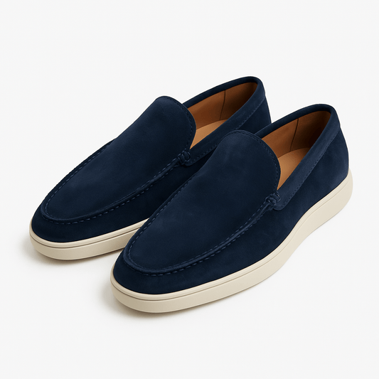 LUXEOUTFIT | Urbane Wildleder-Loafer mit Profil 0