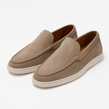 LUXEOUTFIT | Urbane Wildleder-Loafer mit Profil 12