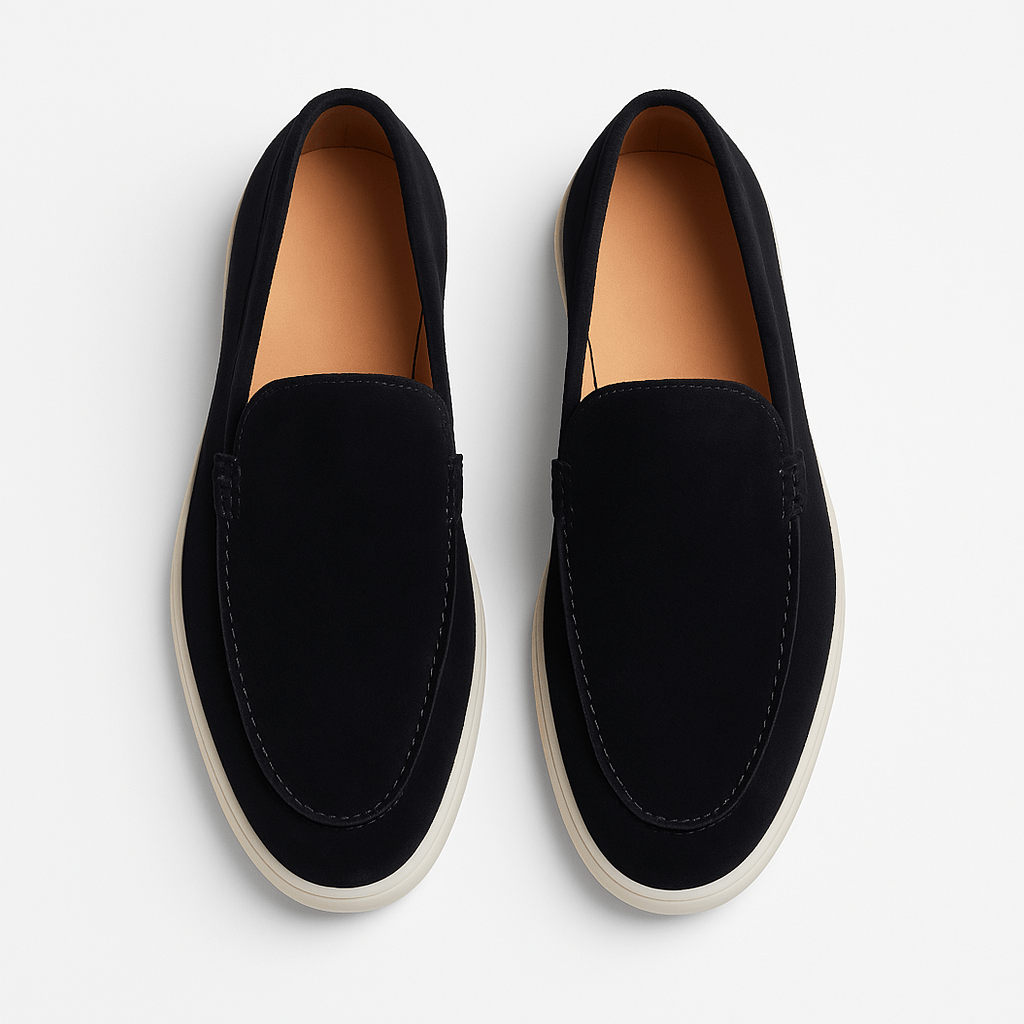 LUXEOUTFIT | Urbane Wildleder-Loafer mit Profil 6