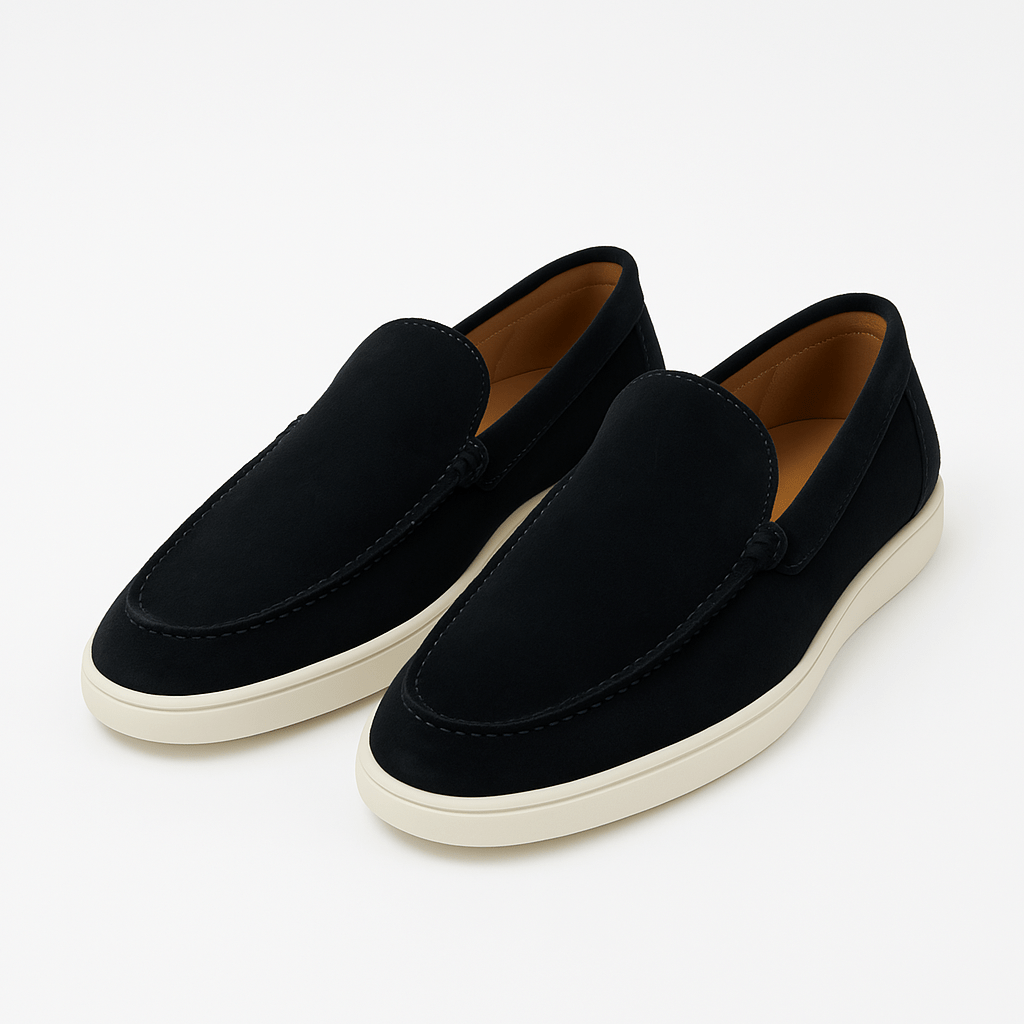 LUXEOUTFIT | Urbane Wildleder-Loafer mit Profil 9