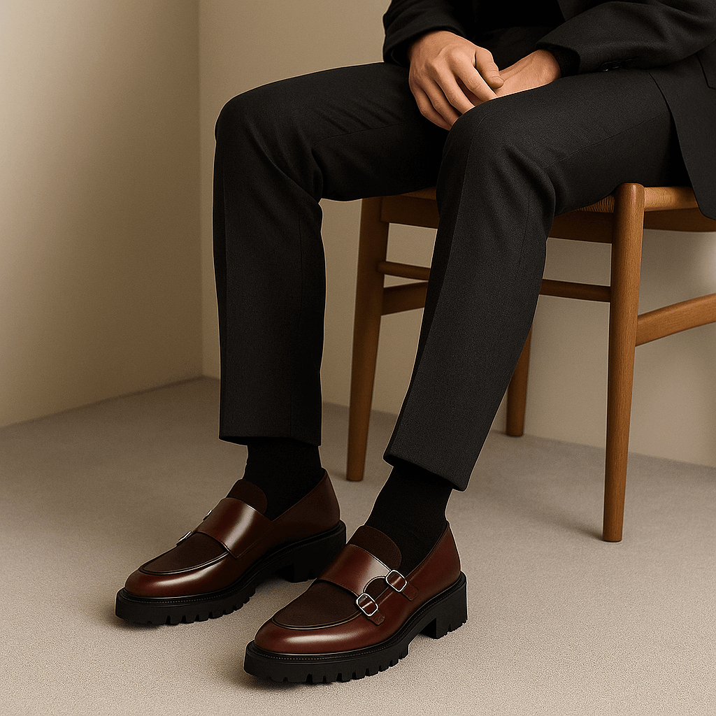 LUXEOUTFIT | Valemont Monk Strap Loafer 2