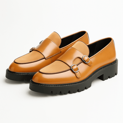 LUXEOUTFIT | Valemont Monk Strap Loafer 3