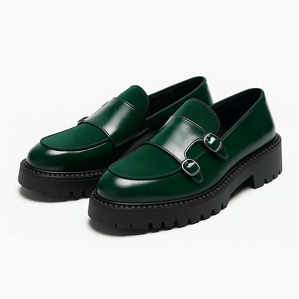 LUXEOUTFIT | Valemont Monk Strap Loafer 4