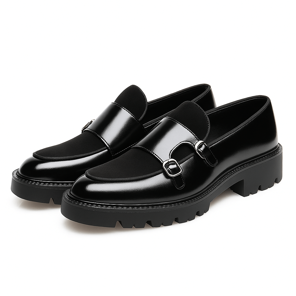 LUXEOUTFIT | Valemont Monk Strap Loafer 5