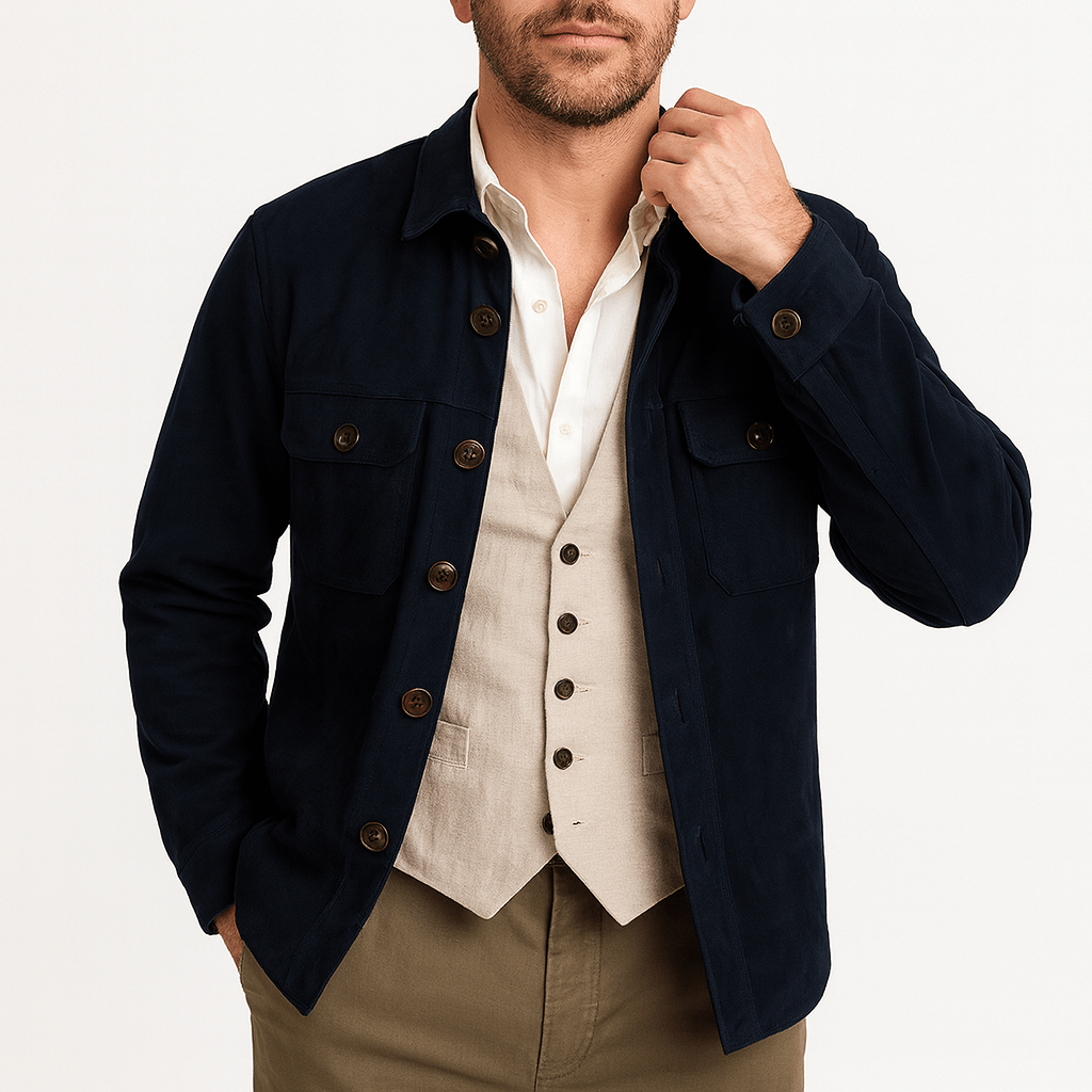 LUXEOUTFIT | Vintage Wildleder Blazer 4