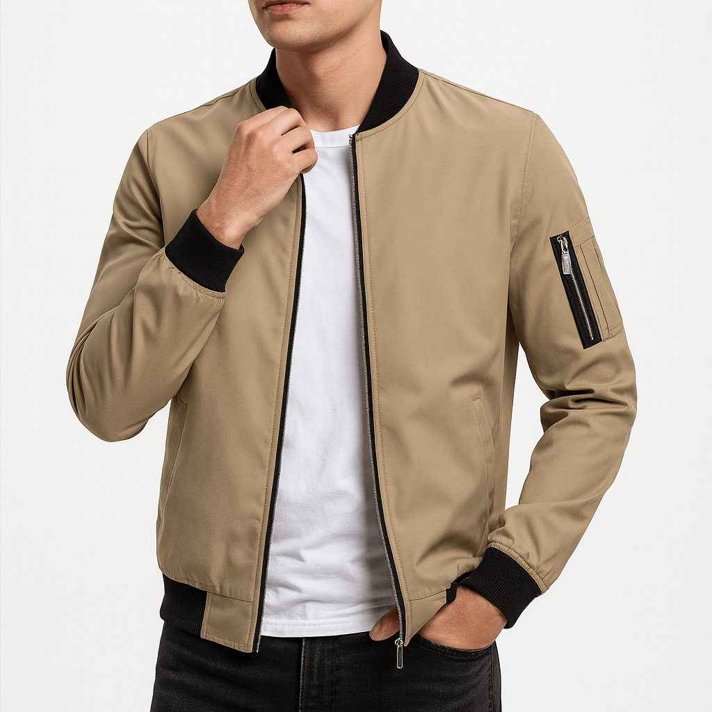 LUXEOUTFIT | Wasserabweisende Bomberjacke 2