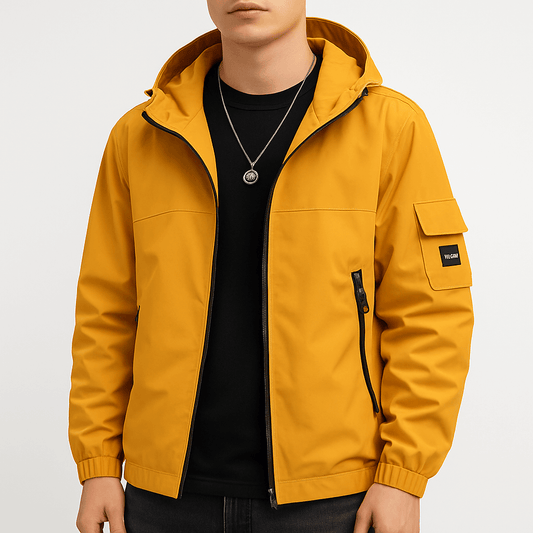 LUXEOUTFIT | Wasserabweisende Kapuzenjacke 0