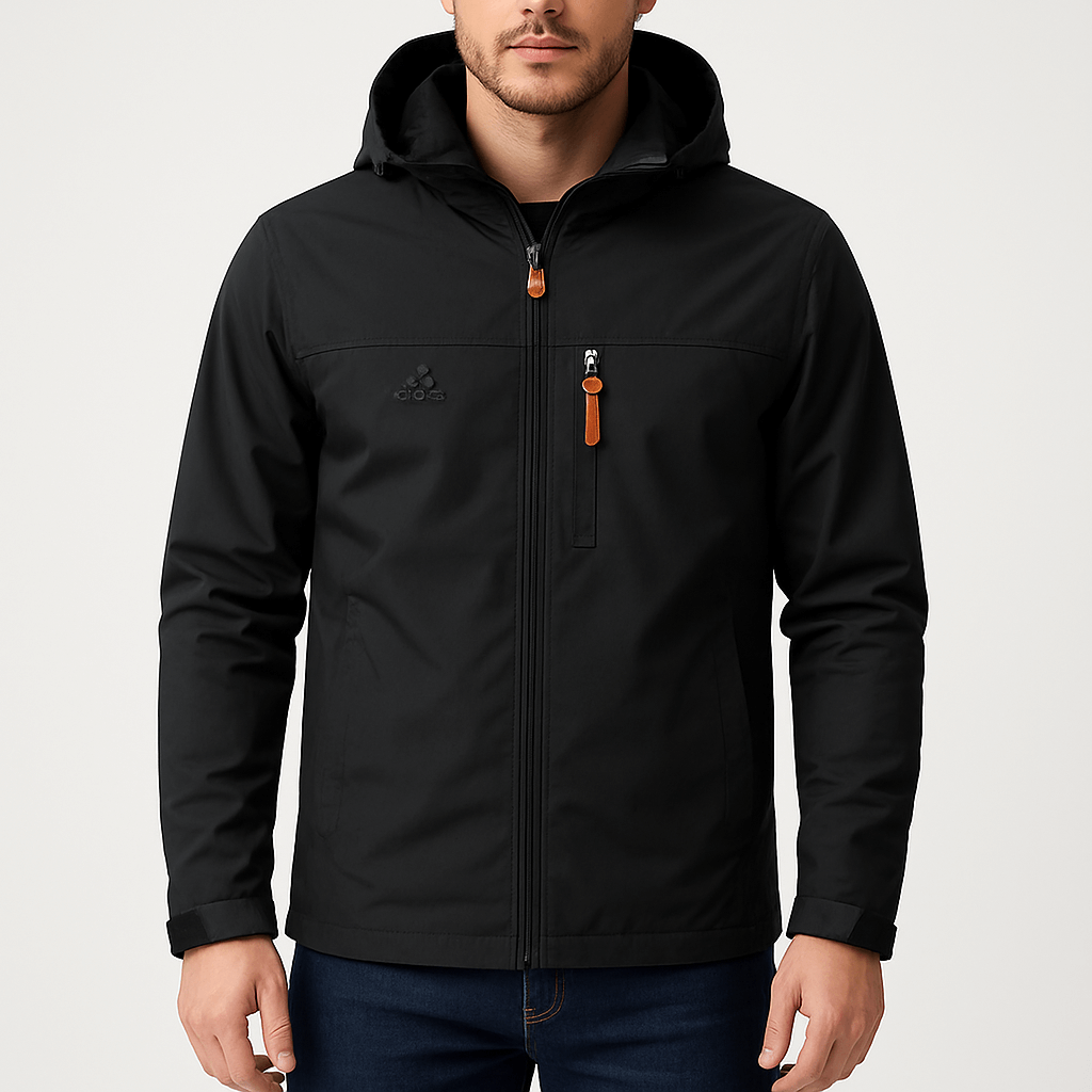 LUXEOUTFIT | Wasserdichte Regenjacke mit Kapuze 2