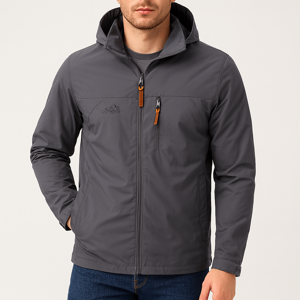 LUXEOUTFIT | Wasserdichte Regenjacke mit Kapuze 4