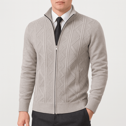 LUXEOUTFIT | Wollstrickjacke 0