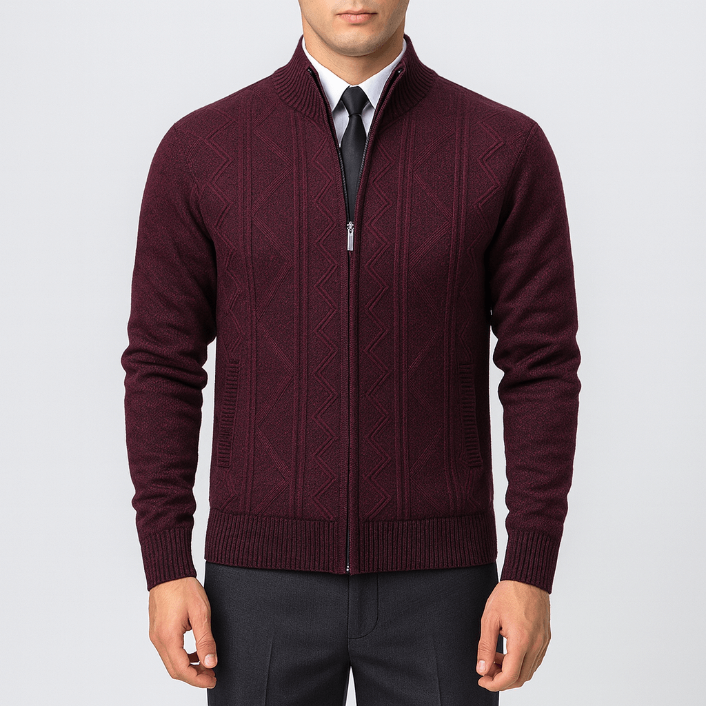 LUXEOUTFIT | Wollstrickjacke 2