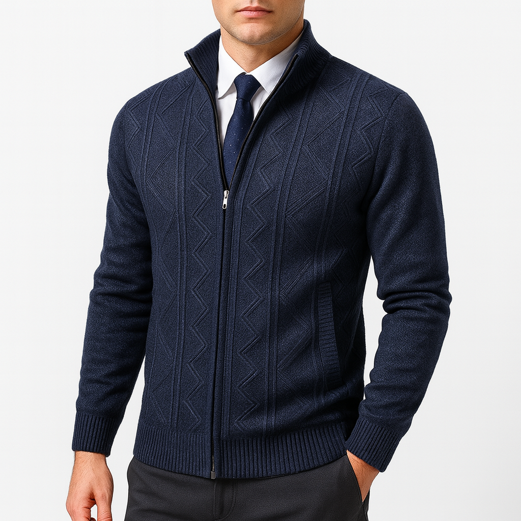 LUXEOUTFIT | Wollstrickjacke 3
