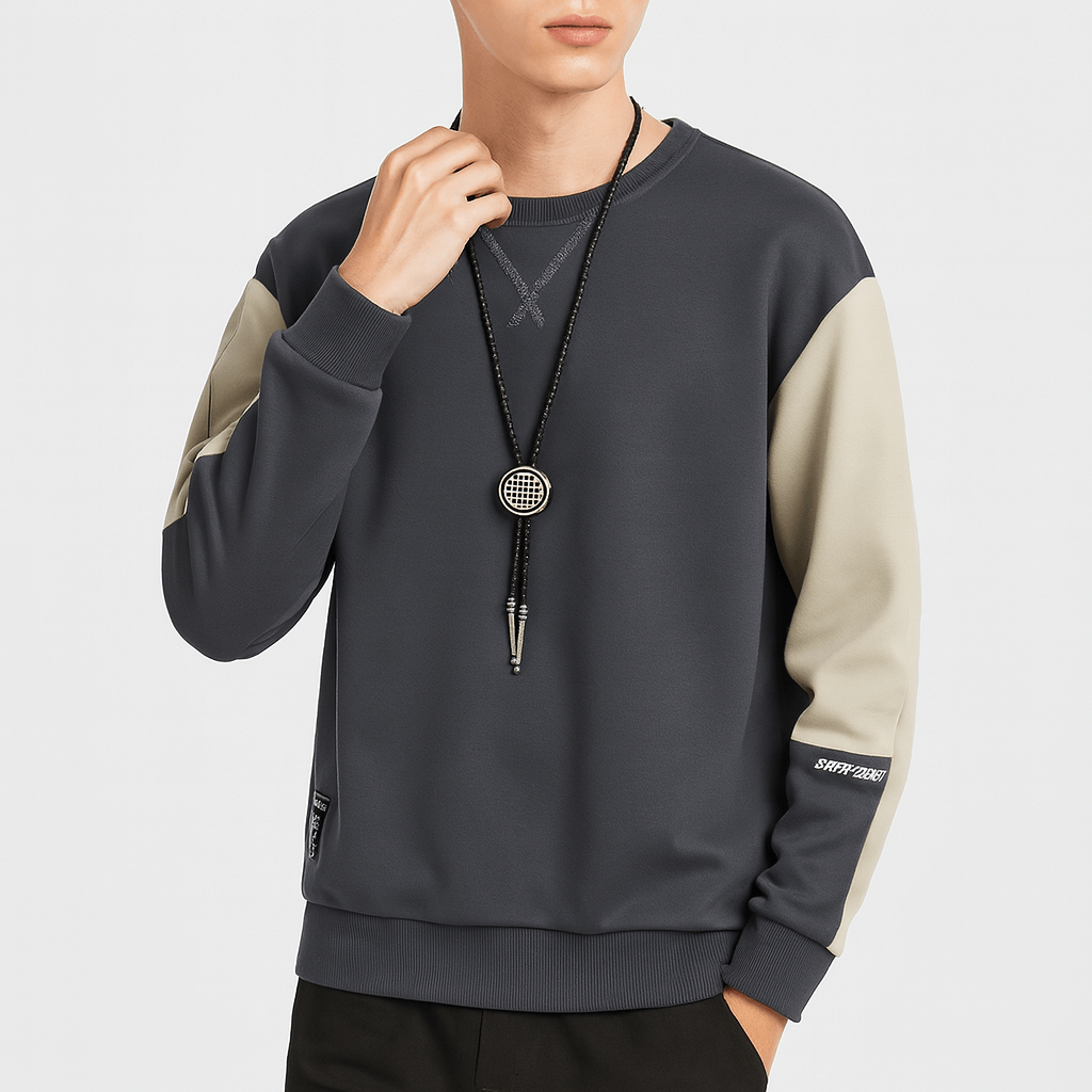 LUXEOUTFIT | Zweifarbiges Sweatshirt 1