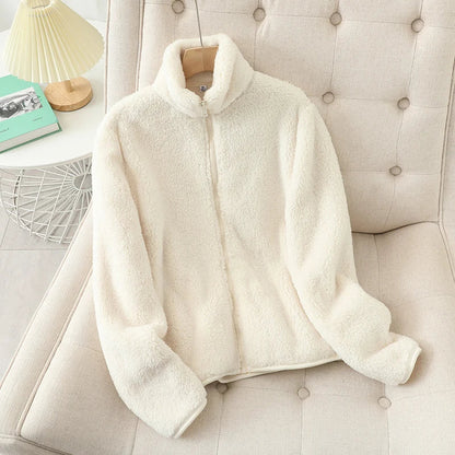Damen Fleecejacke Warm Bequem Winter