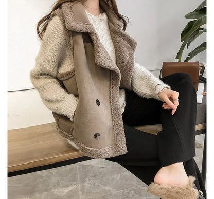 Leder Winterweste Elegant & Zeitlos