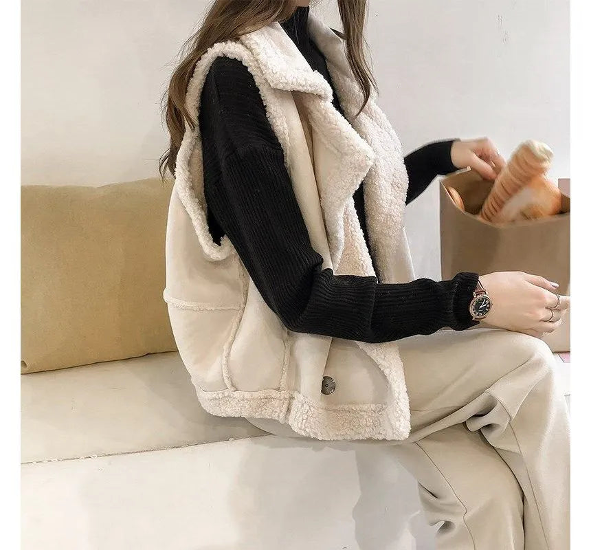 Leder Winterweste Elegant & Zeitlos