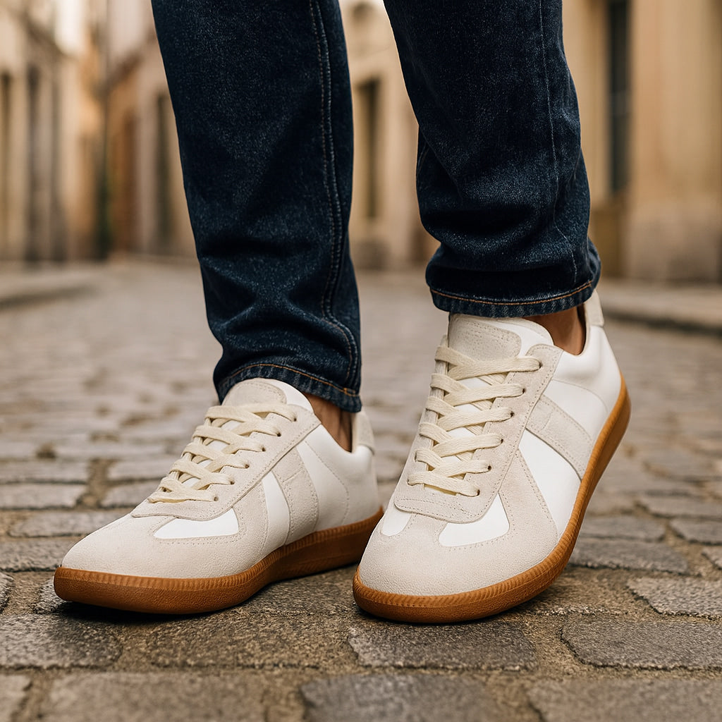 Lace-Up Sneakers - Herren Rutschfeste Freizeit Walking Sneakers-Chaps Herrenmode