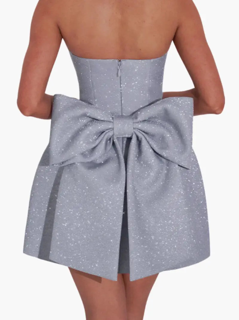 Emma | Glitzerndes Minikleid – Strahlende Eleganz für Unvergessliche Nächte Zendoo.de