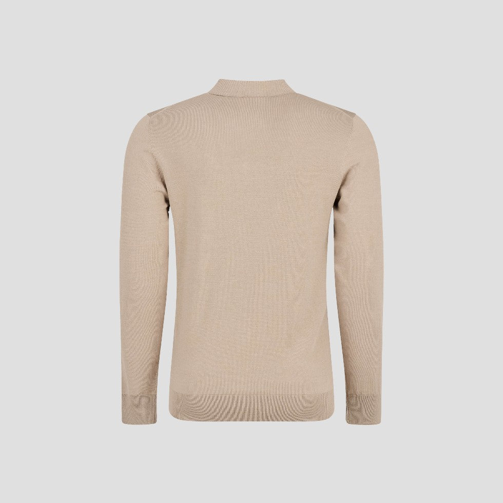 Langarm-Poloshirt aus Baumwolle für Herren 1