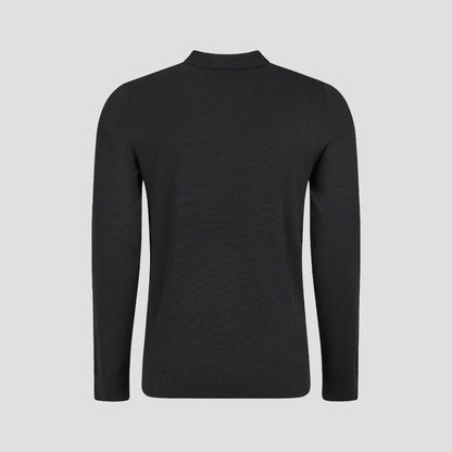 Langarm-Poloshirt aus Baumwolle für Herren 4