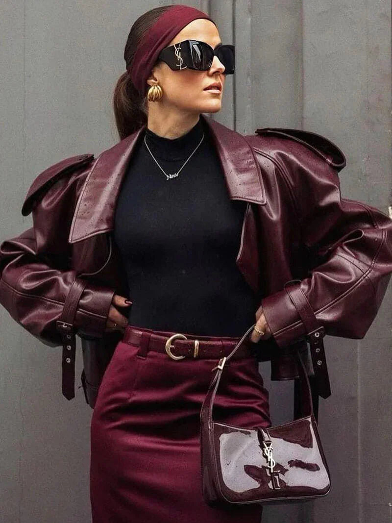 Langärmelige Kurze Jacke für Damen 4