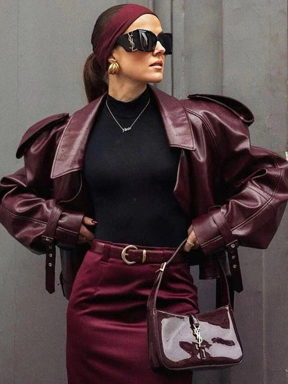 Langärmelige Kurze Jacke für Damen 4