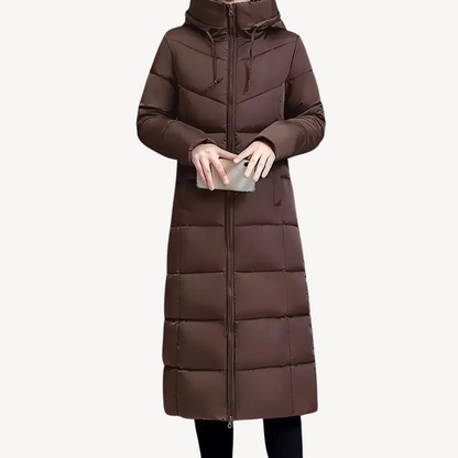 Langer Puffermantel für Damen | Loravelle 1