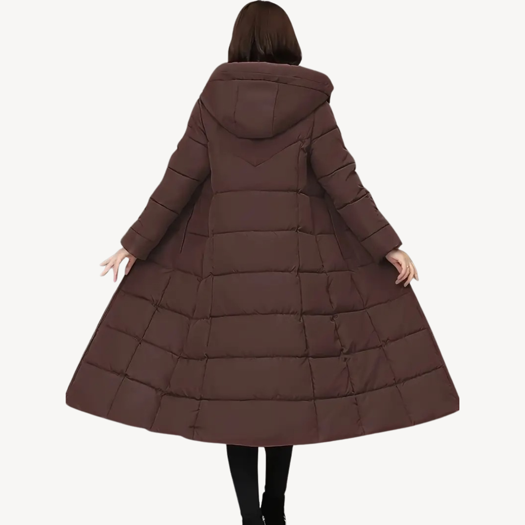 Langer Puffermantel für Damen | Loravelle 2