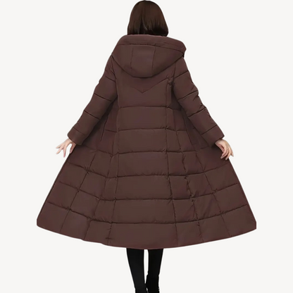 Langer Puffermantel für Damen | Loravelle 2