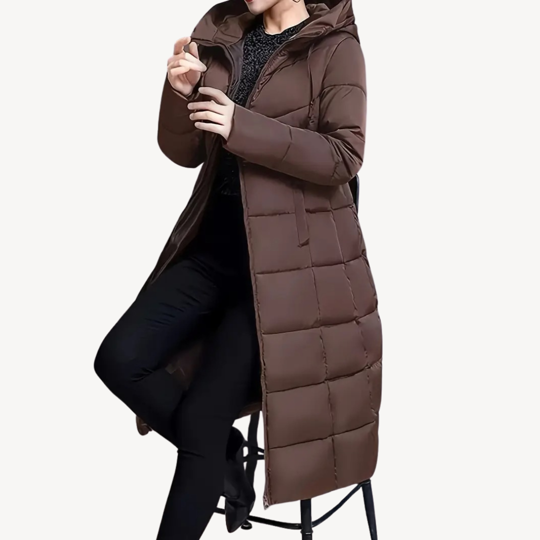 Langer Puffermantel für Damen | Loravelle 4