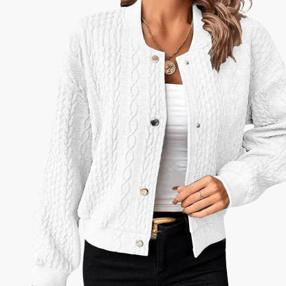 Langer Strickcardigan für Damen 3