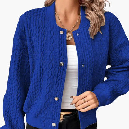 Langer Strickcardigan für Damen 5
