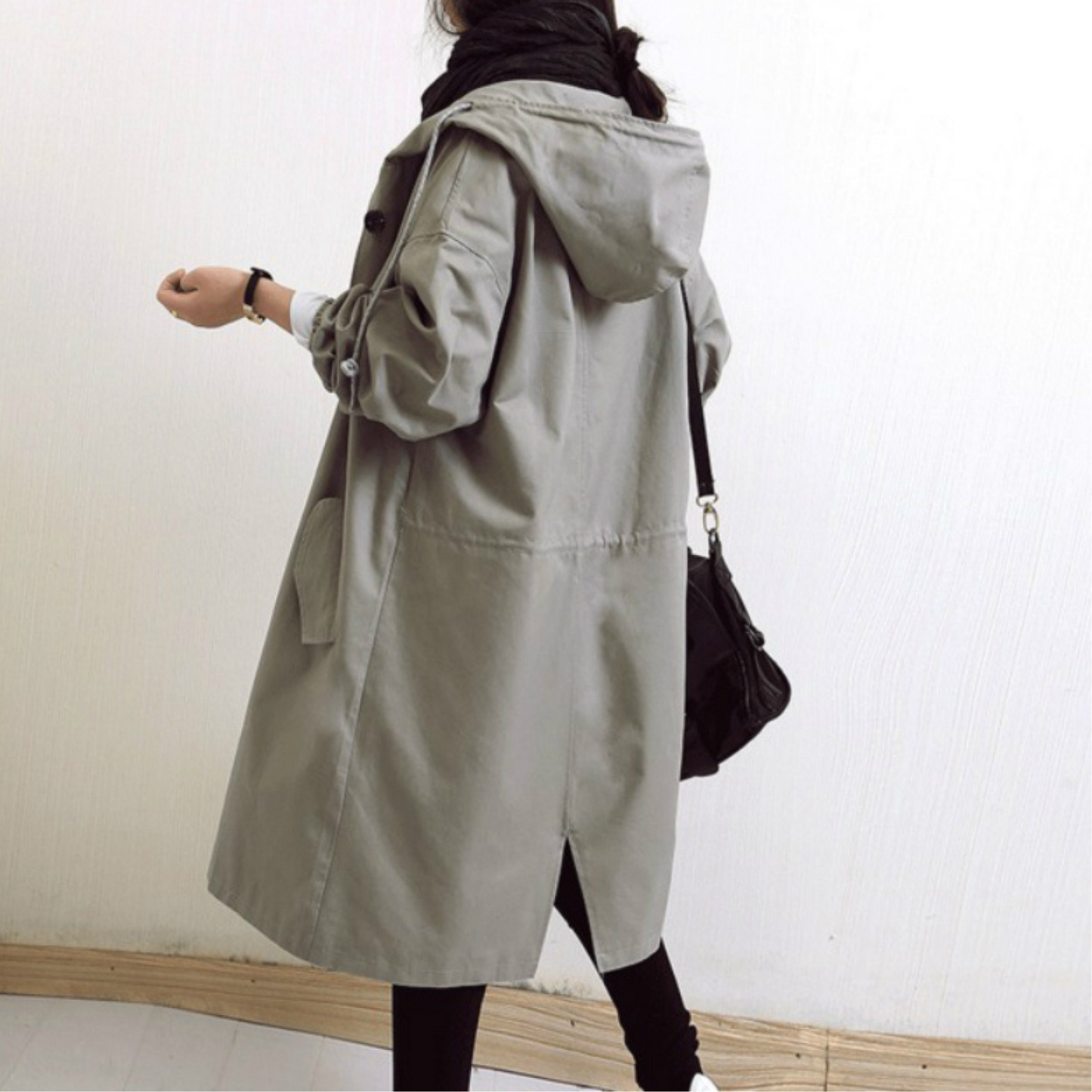 Wasserabweisender Trenchcoat Damen Herren Vielseitig