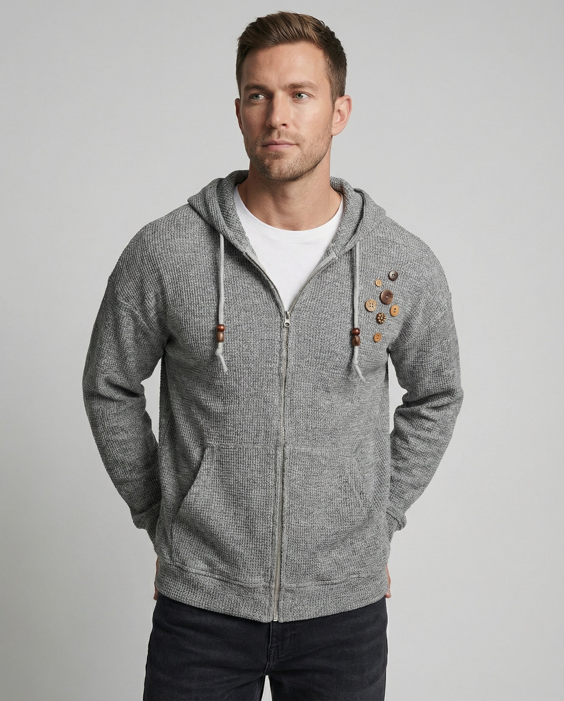Kapuzenjacke Strick American Style Unisex - BerlinGlamour
