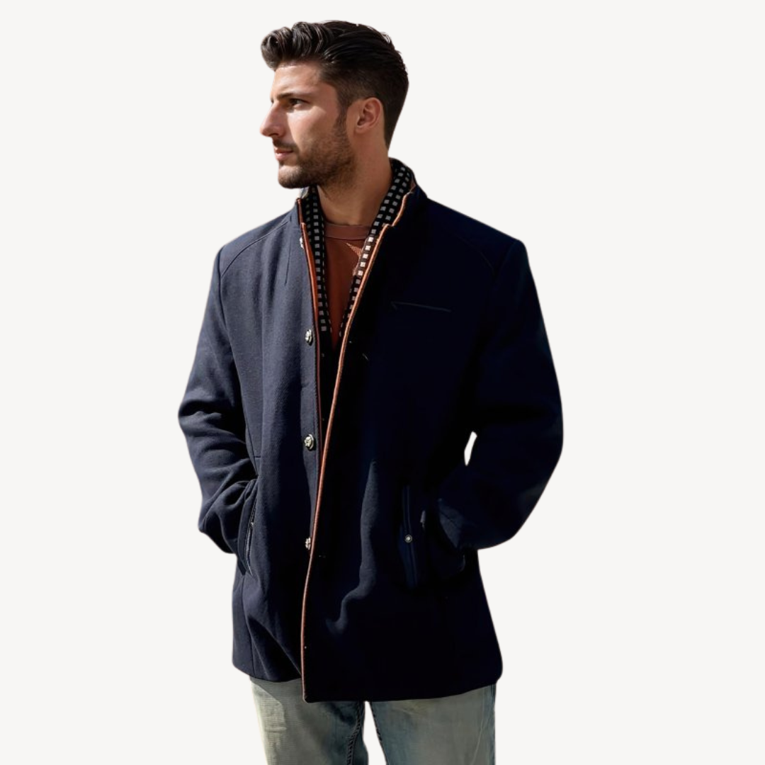 Lässige Button-Down-Jacke für Herren | Loravelle 4