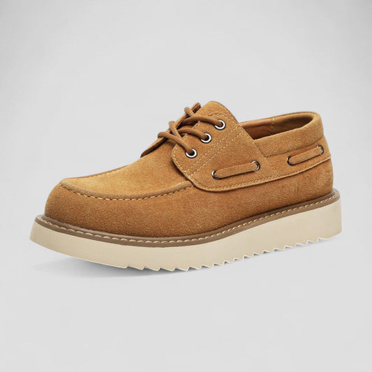 Lässige Low-Top-Schnürschuhe aus Wildleder für Herren 0