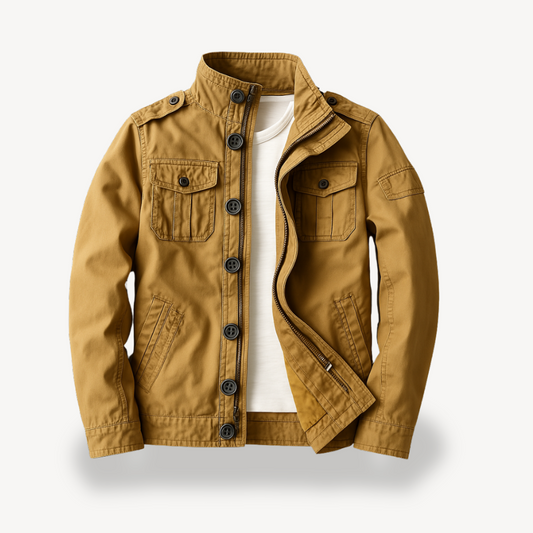 Lässige Militärjacke für Herren | Loravelle 0
