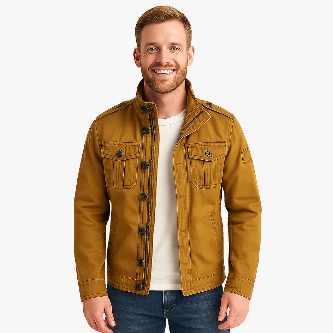 Lässige Militärjacke für Herren | Loravelle 1
