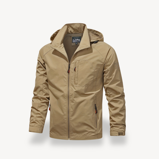 Lässige Polyester-Reißverschlussjacke für Herren | Loravelle 0