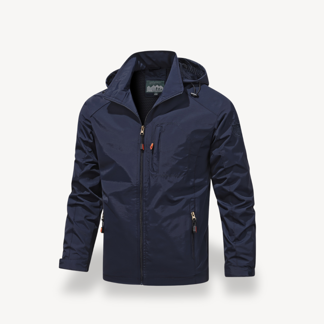 Lässige Polyester-Reißverschlussjacke für Herren | Loravelle 1