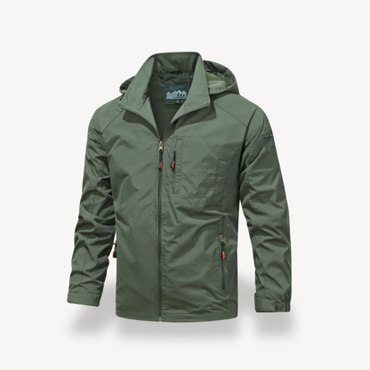Lässige Polyester-Reißverschlussjacke für Herren | Loravelle 3