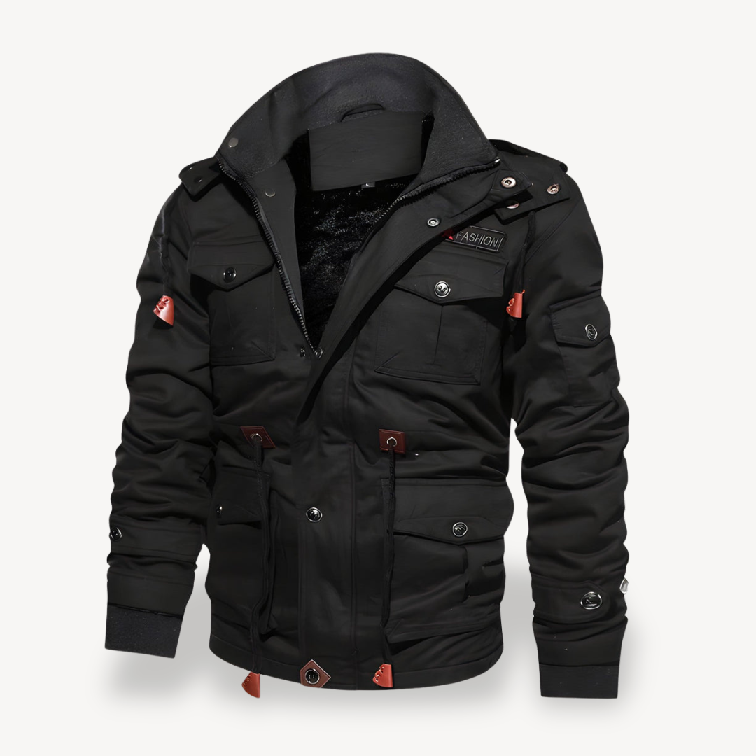 Lässige Winterjacke für Herren mit Taschen | Loravelle 1