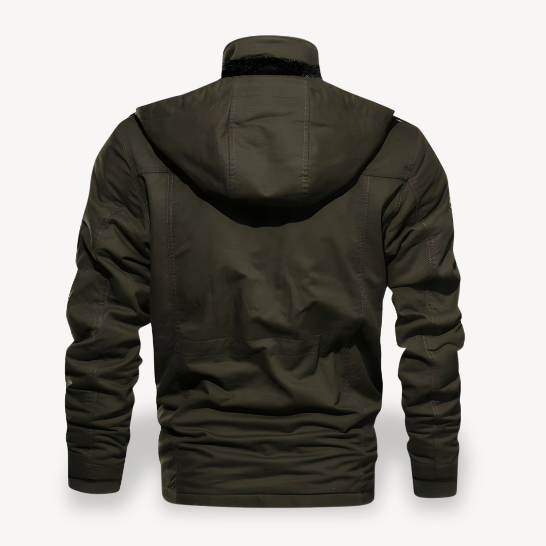 Lässige Winterjacke für Herren mit Taschen | Loravelle 3