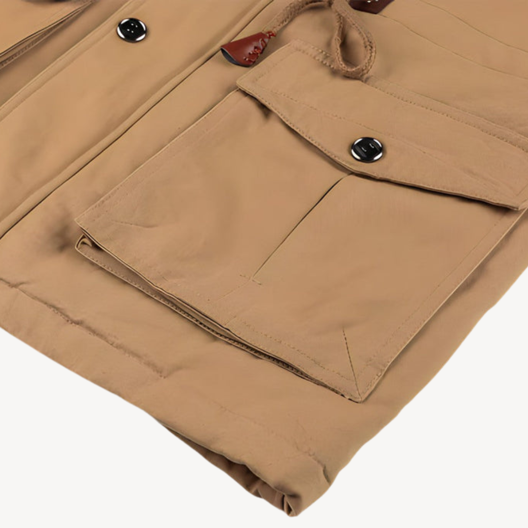 Lässige Winterjacke für Herren mit Taschen | Loravelle 4